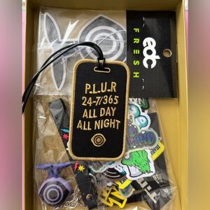 EDC Las Vegas 2025 festival swag box